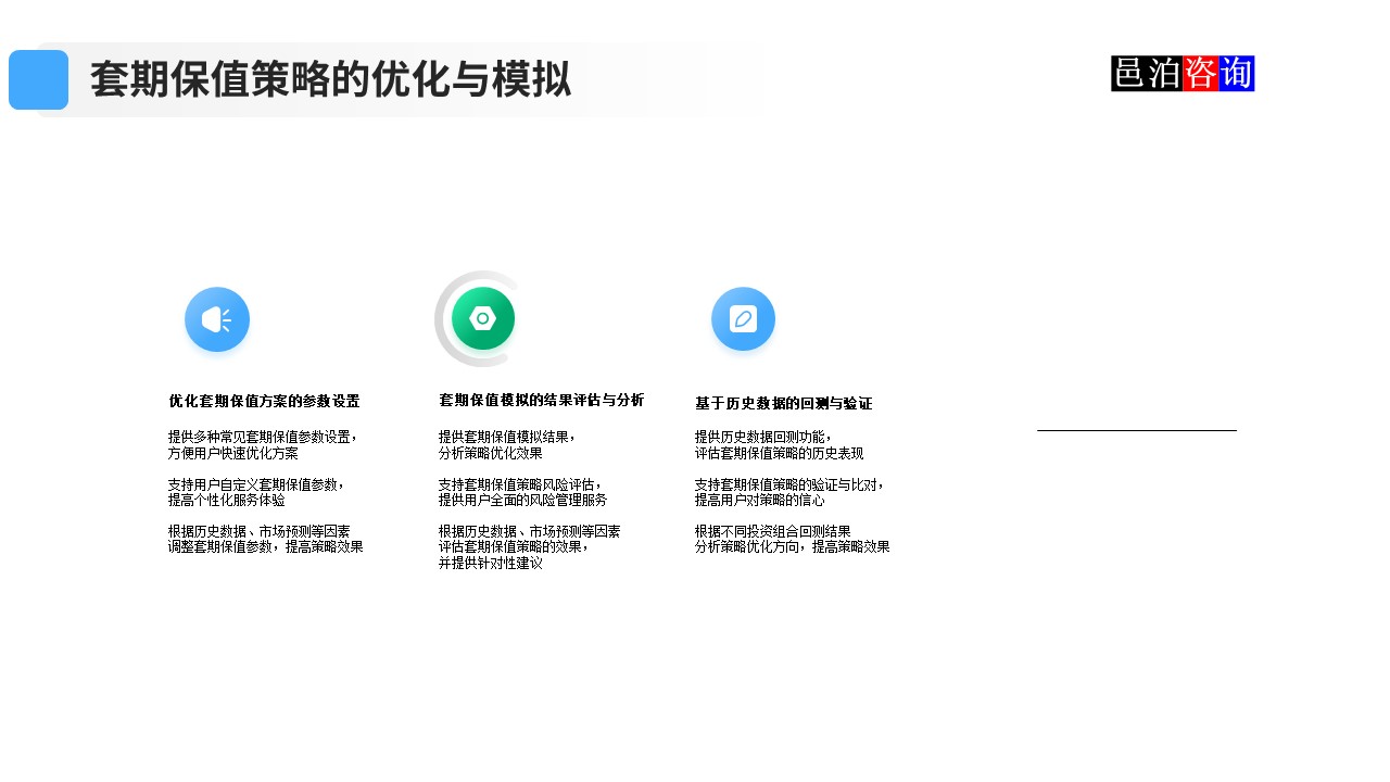 邑泊數(shù)字化智能化技術資金管理套期保值策略的優(yōu)化與模擬